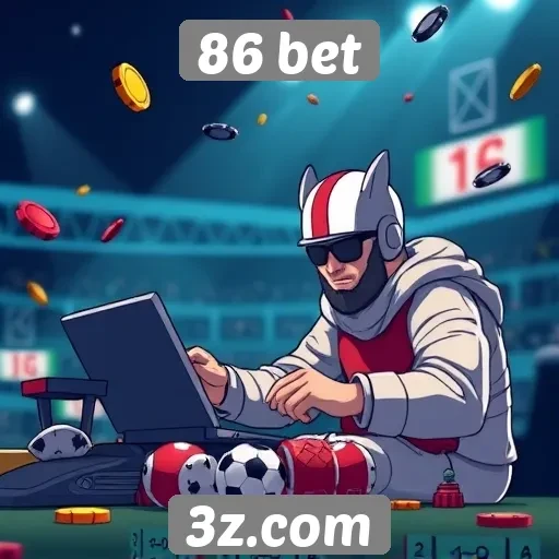 Análise da experiência do usuário no site 86 bet